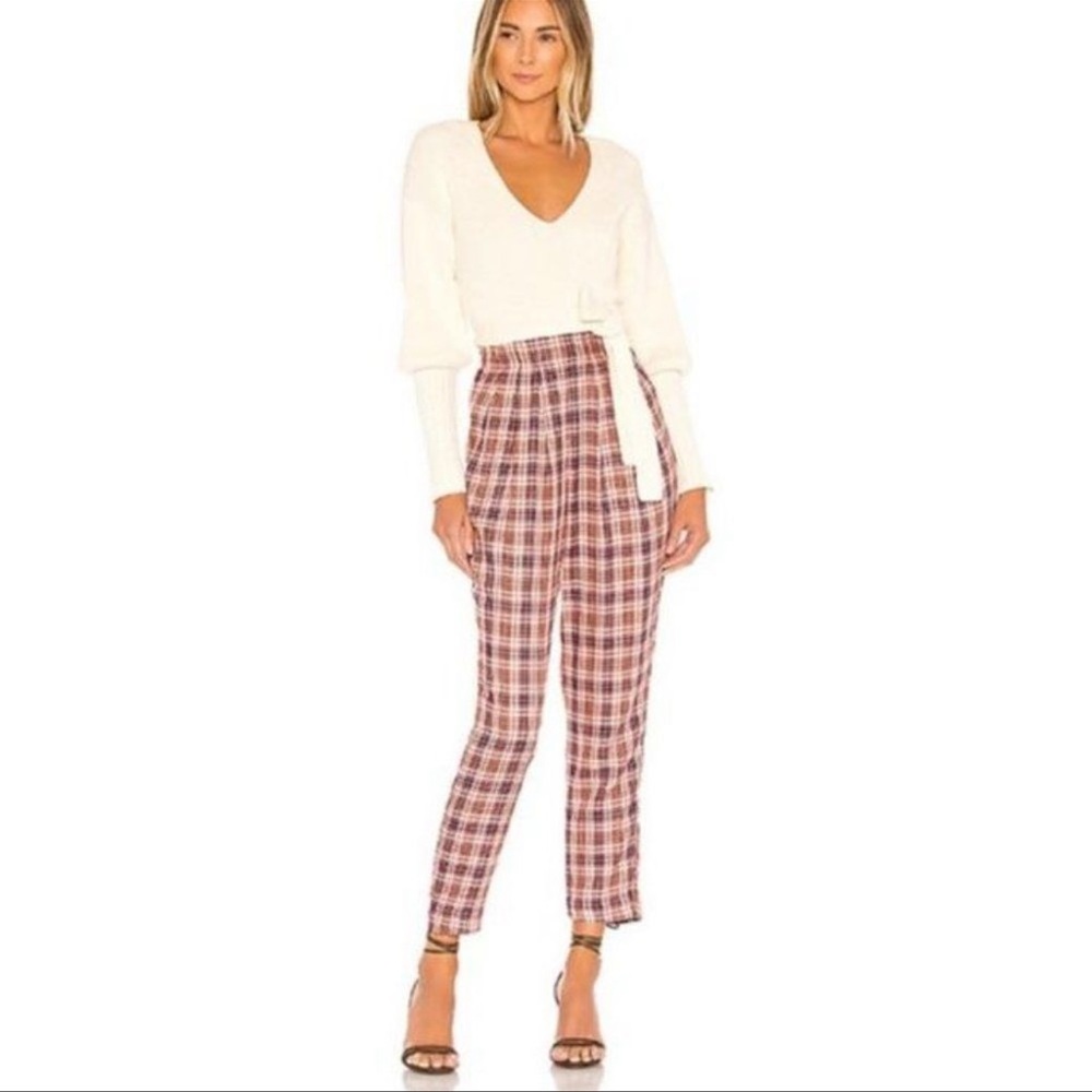 Naples Majorelle Plaid Pant